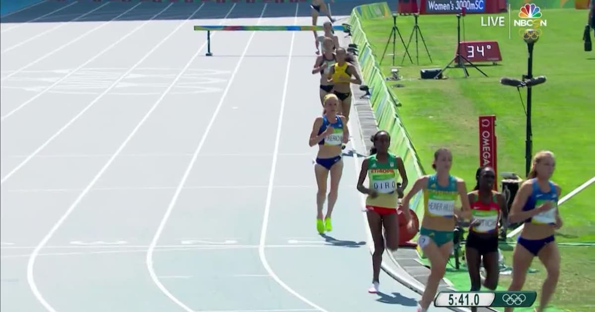 Team USA Emma Coburn Wins Bronze in the Women's 3000Meter
